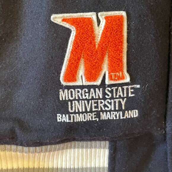 New Era 2XL Traditions Bears Sport Jacket varsity patch Morgan State University - Picture 4 of 13